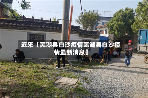 近来【芜湖县白沙疫情芜湖县白沙疫情最新消息】-第1张图片